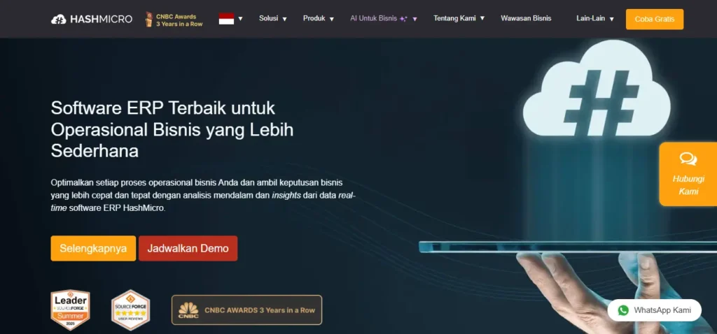 tampilan Hashmicro Omnichannel ERP
