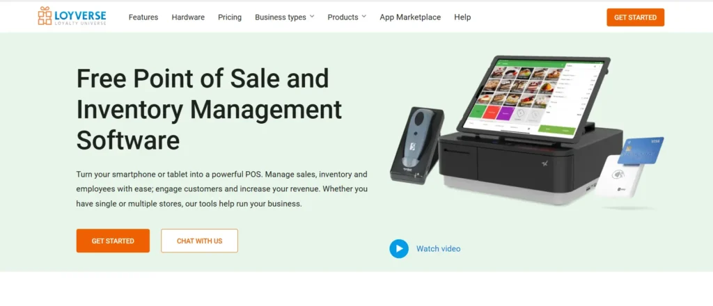 tampilan loyverse pos