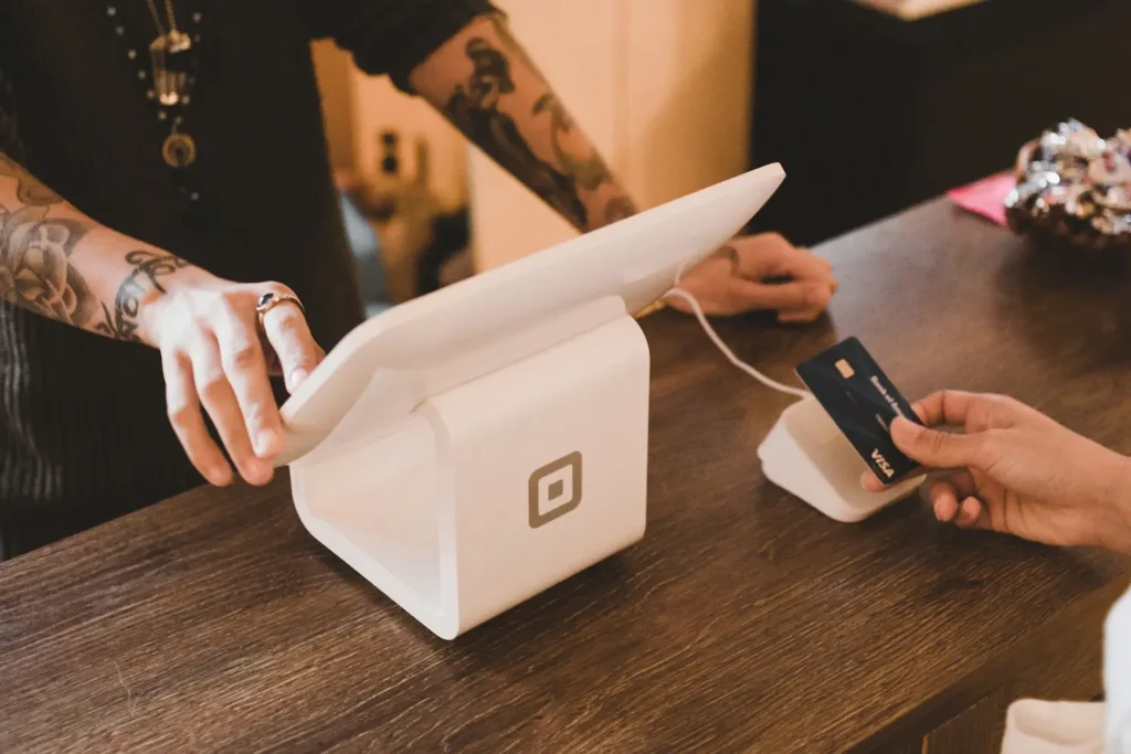 gambar visualisasi yang menunjukkan proses payment