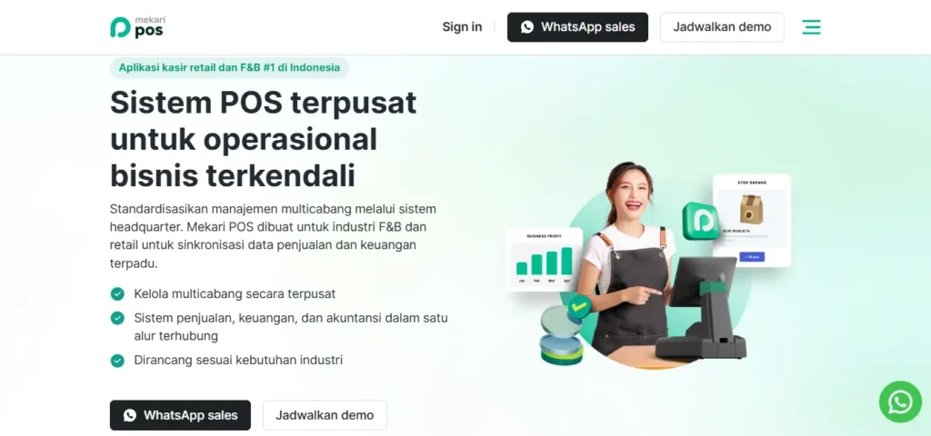 Aplikasi POS Mekari POS