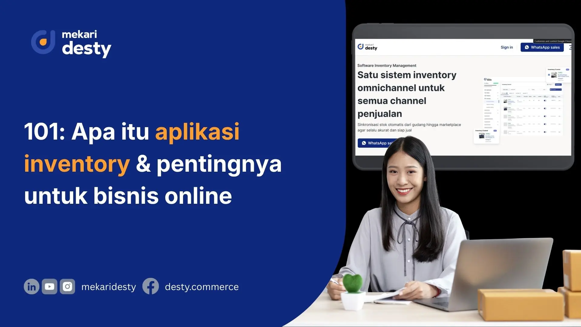 Mekari Desty - Apa itu Aplikasi Inventory