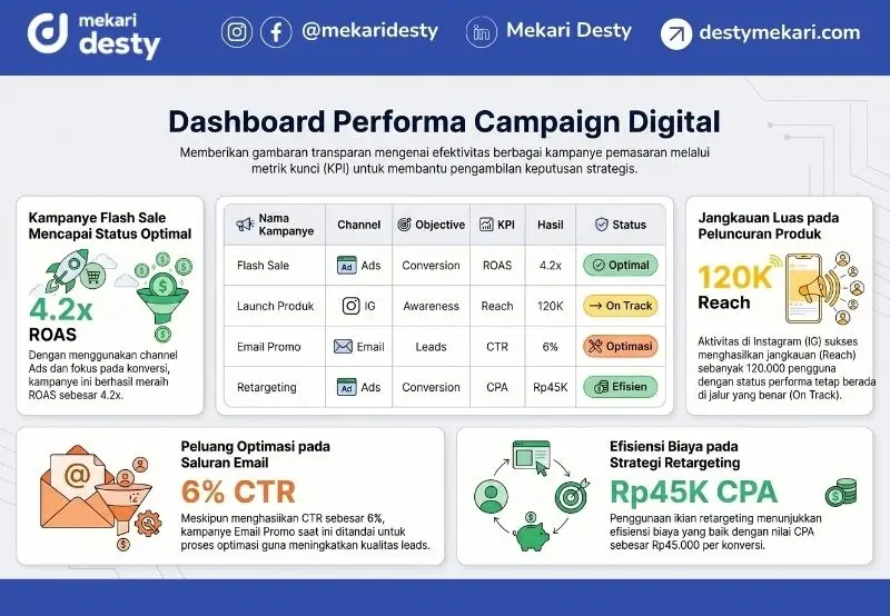 Dashboar Performa Campaign Digital