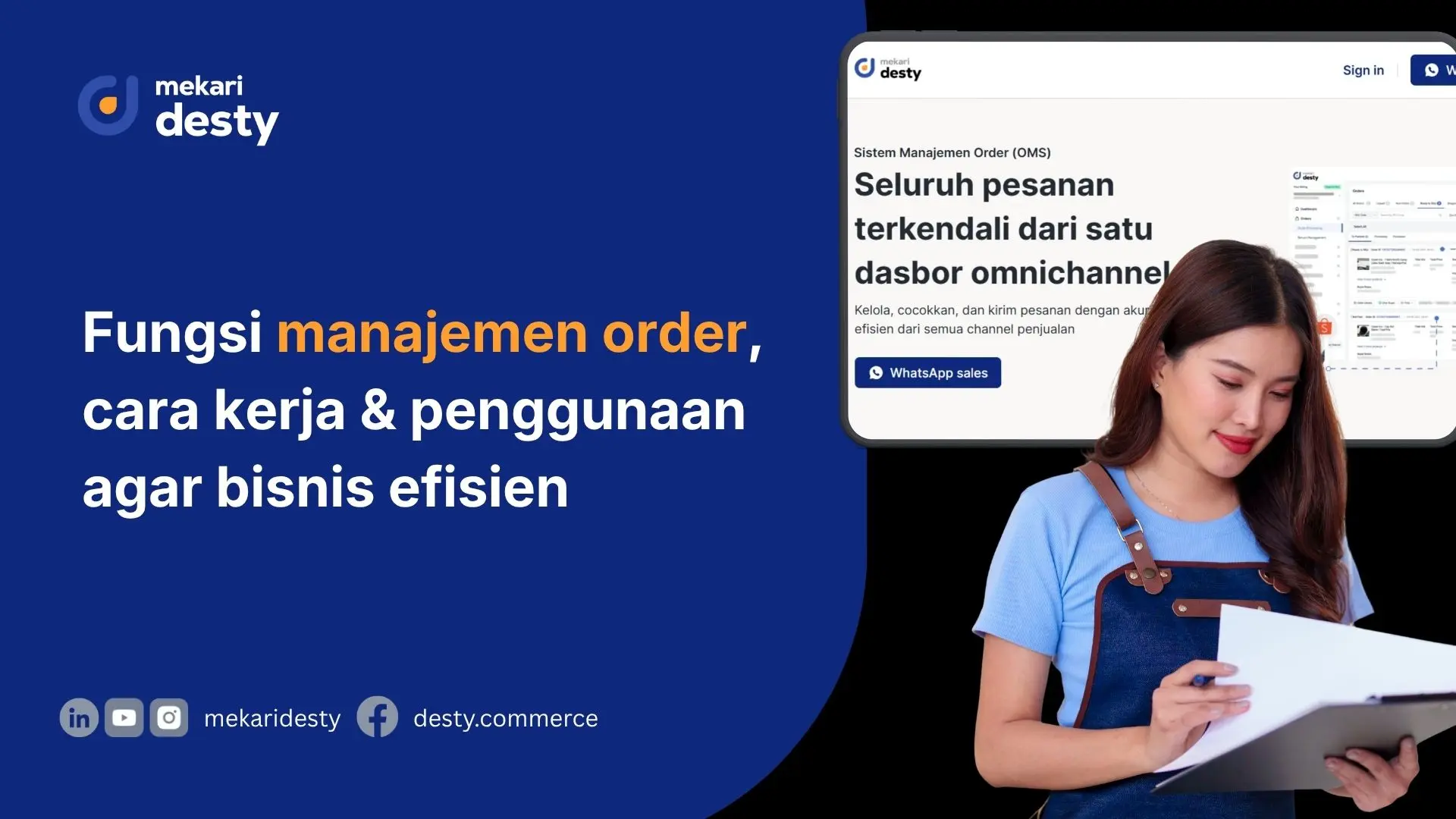 Mekari Desty - Manajemen Order dan Fungsi serta Contoh Penggunaannya