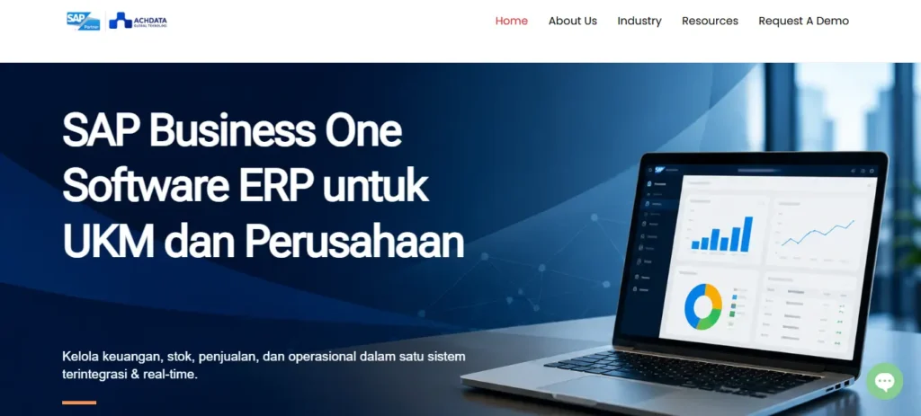 tampilan sap business one
