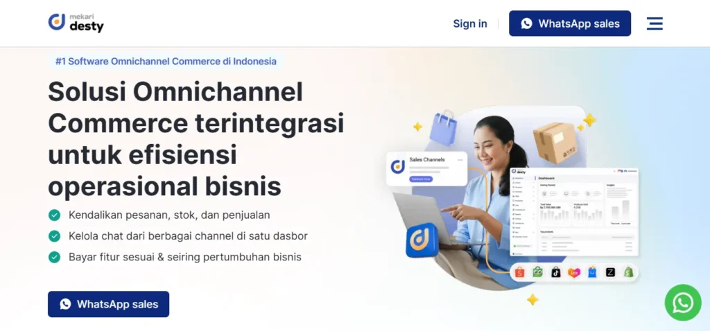 Software untuk Bisnis Banyak Cabang dari Mekari Desty