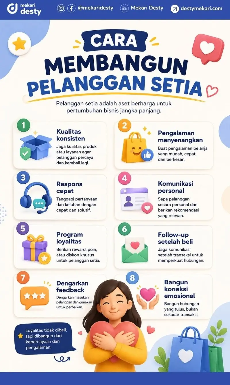 Cara Membangun Pelanggan Setia