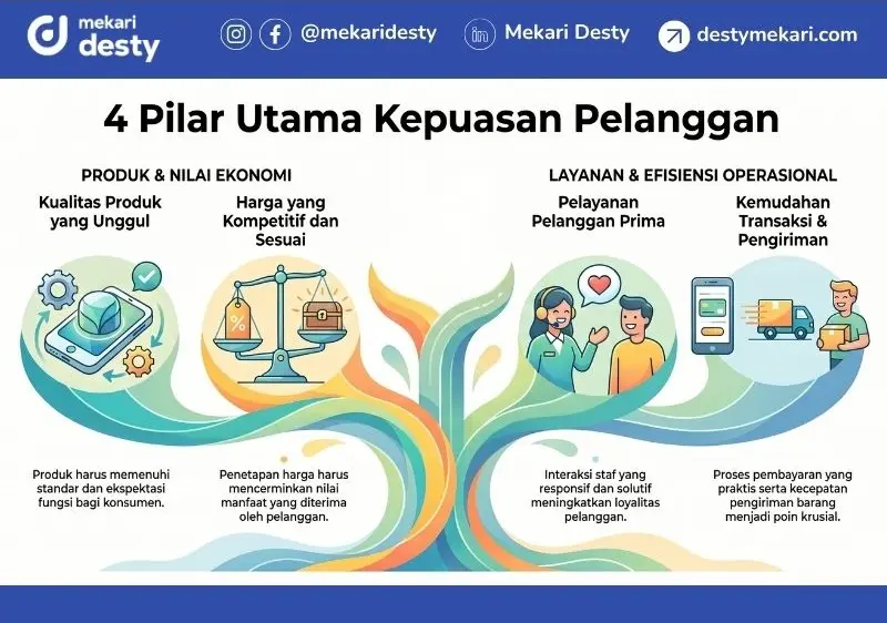 Mekari Desty - Faktor yang Memengaruhi Indikator Kepuasan Pelanggan