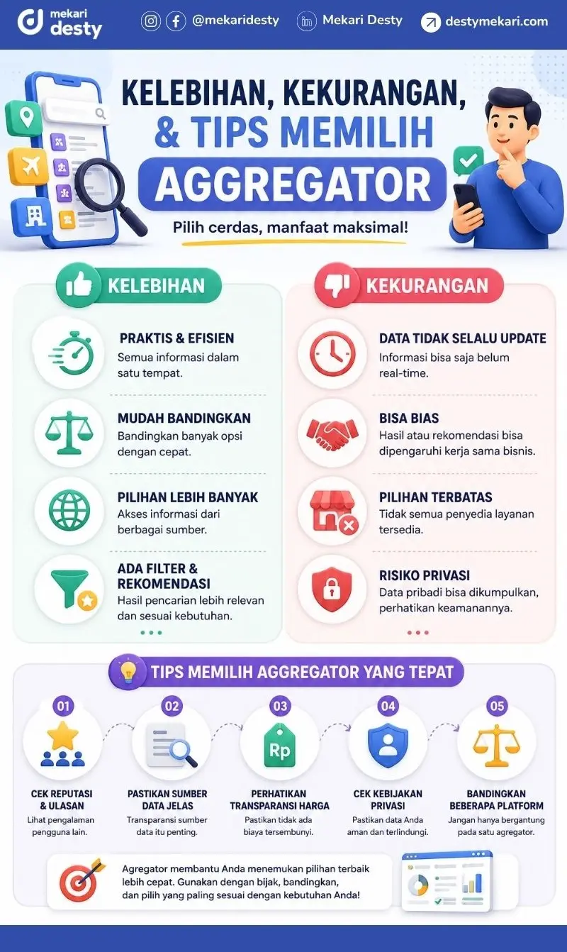 Kelebihan, Kekurangan, dan Tips Memilih Agrregator
