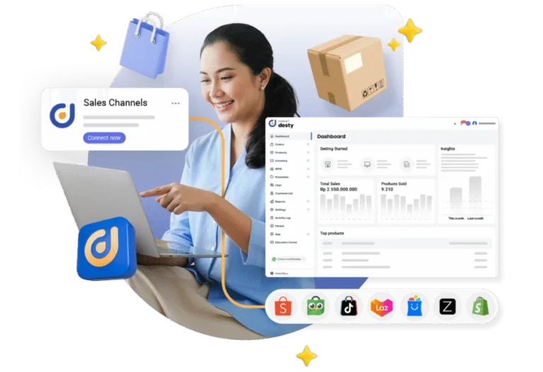 Aplikasi pembayaran online - Mekari Desty