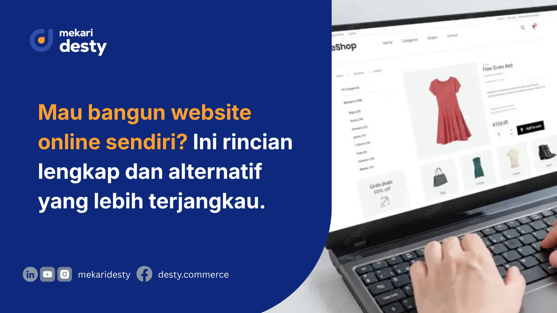 Biaya Pembuatan Website E-commerce