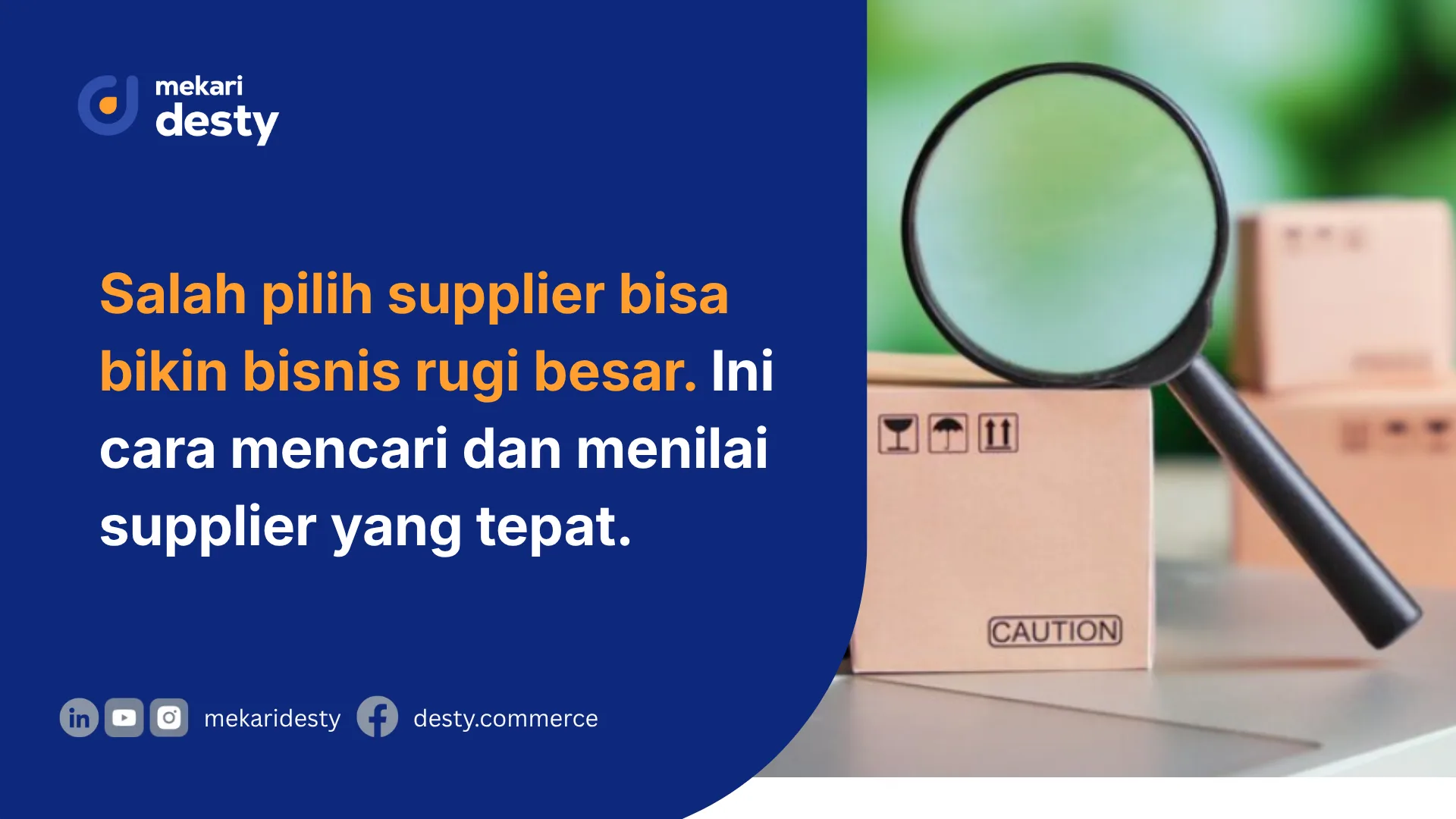 cara mencari supplier