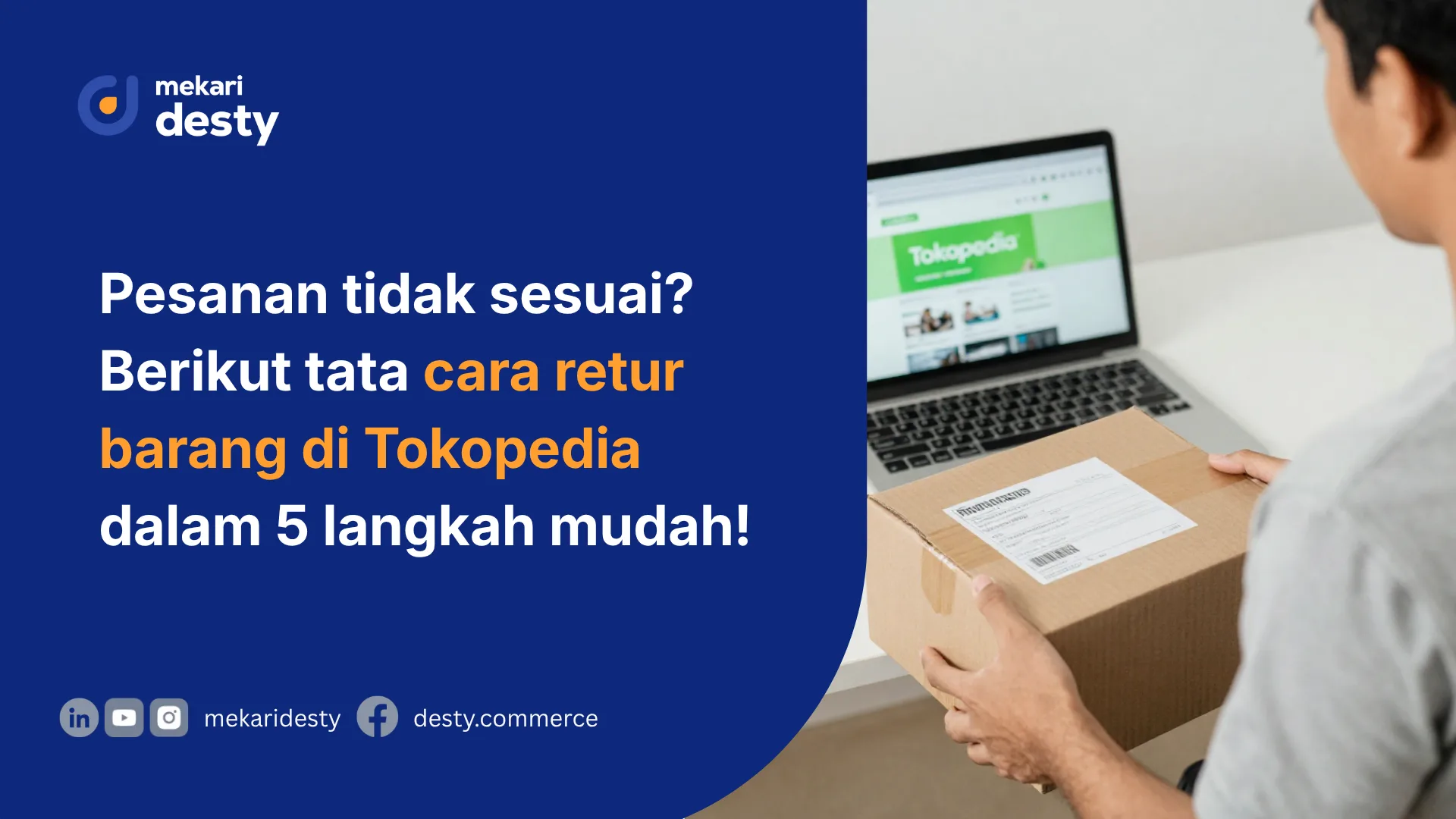 cara retur barang di tokopedia