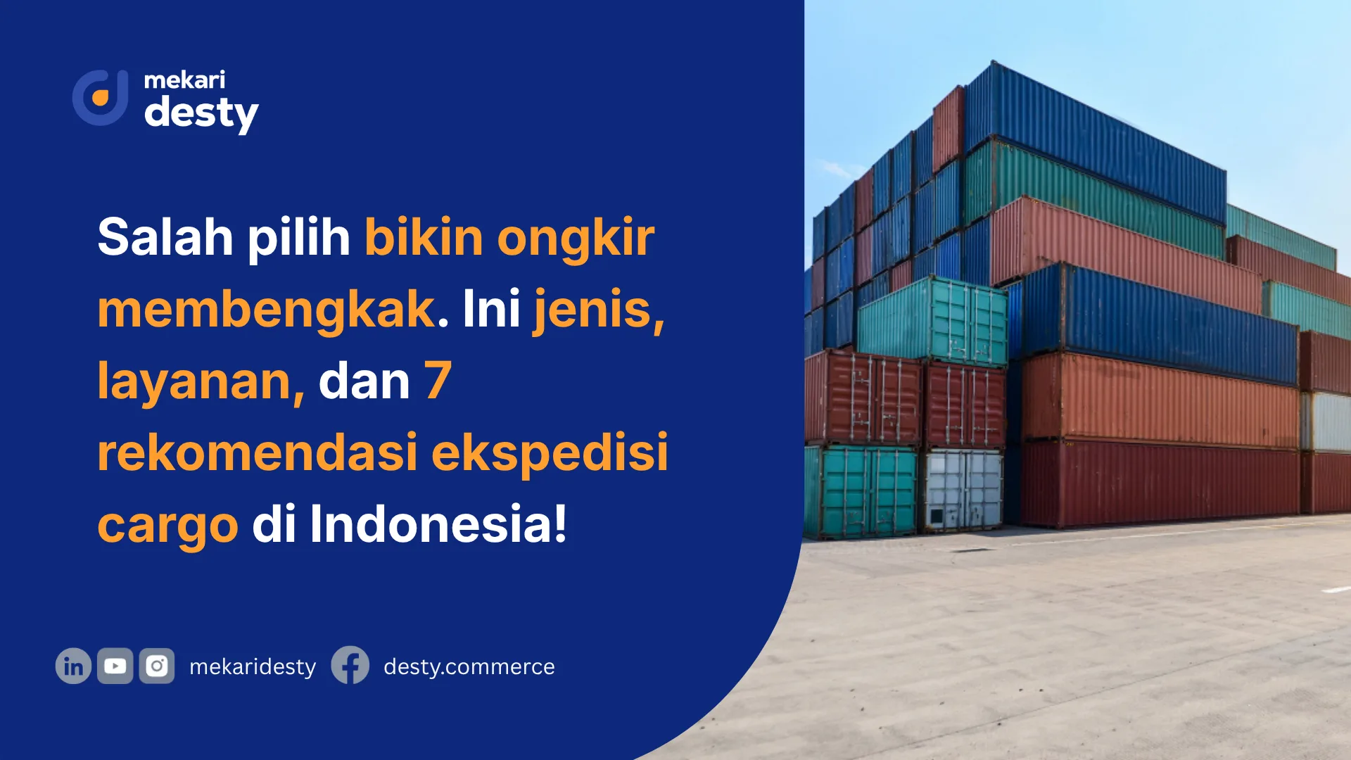 ekspedisi cargo apa aja