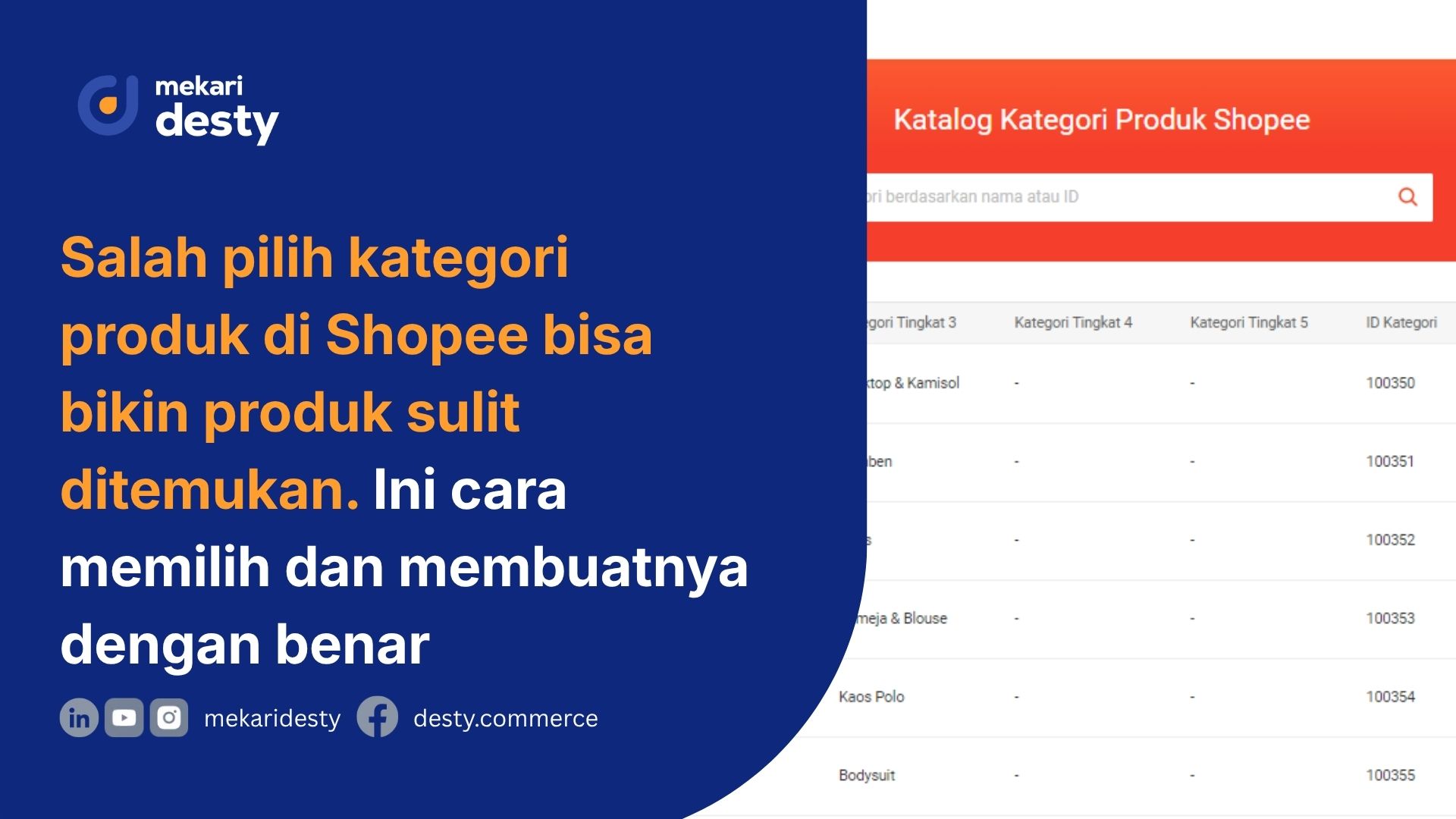 kategori produk shopee