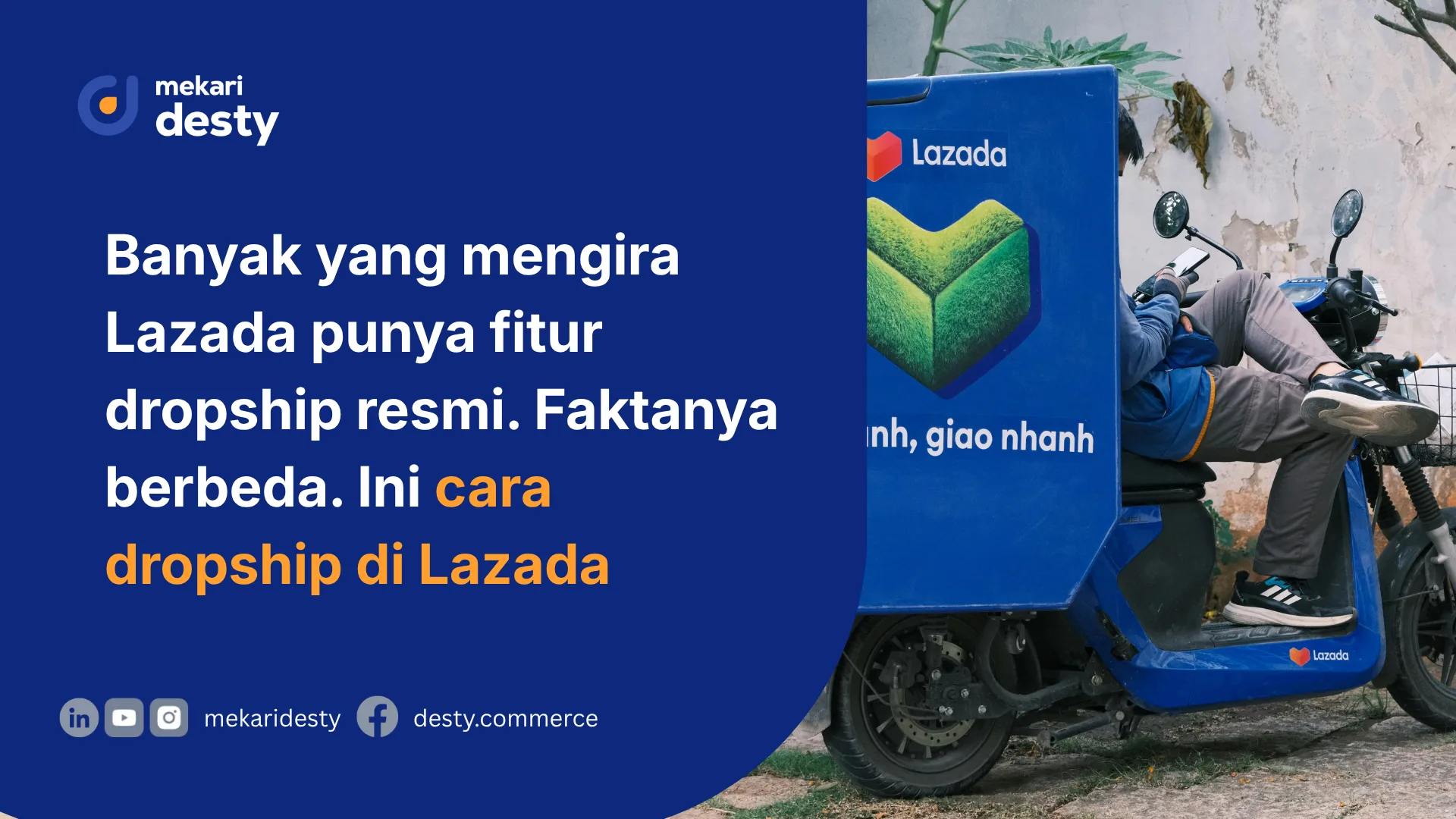 Cara dropship lazada