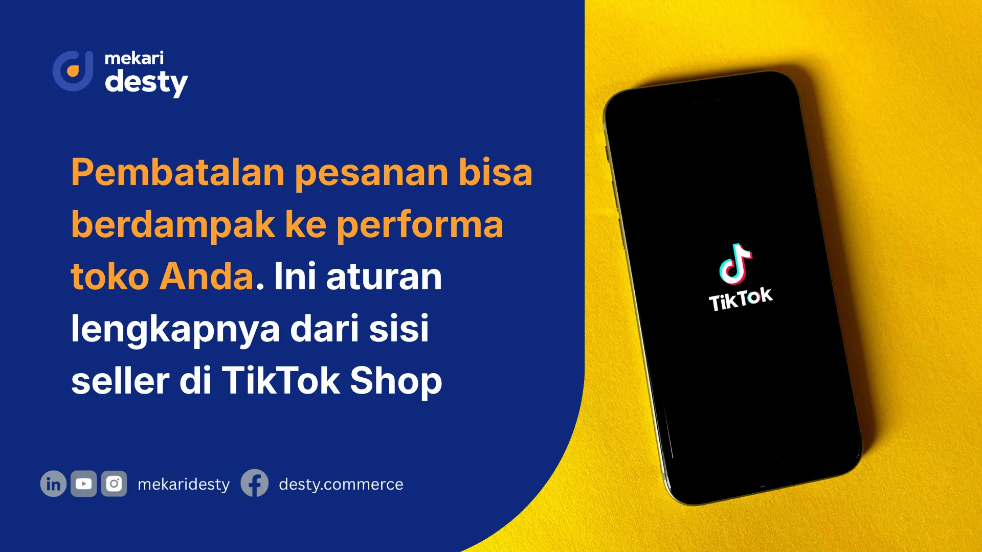 Cara membatalkan pesanan di tiktok shop