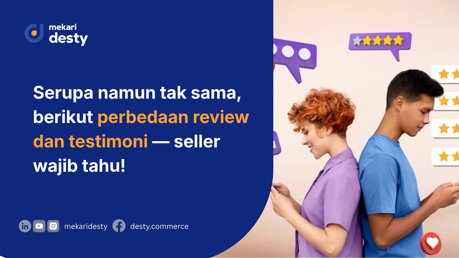 perbedaan review dan testimoni