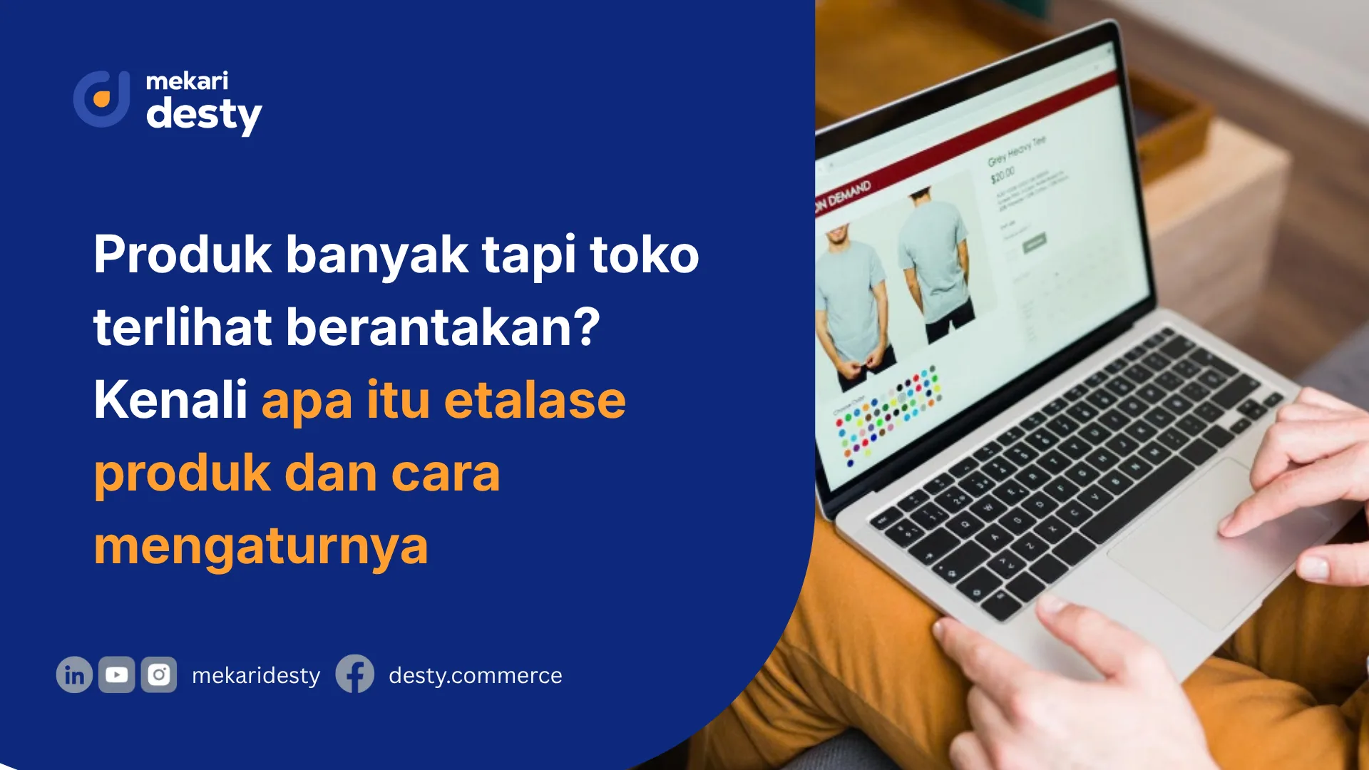 apa itu etalase produk