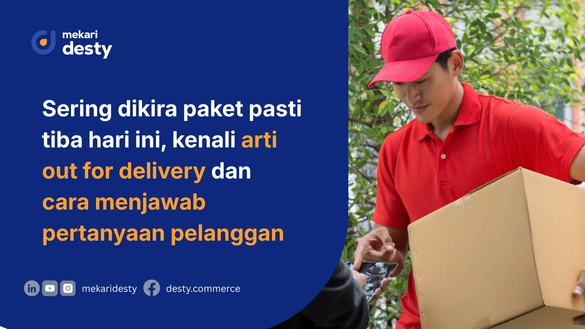 out for delivery