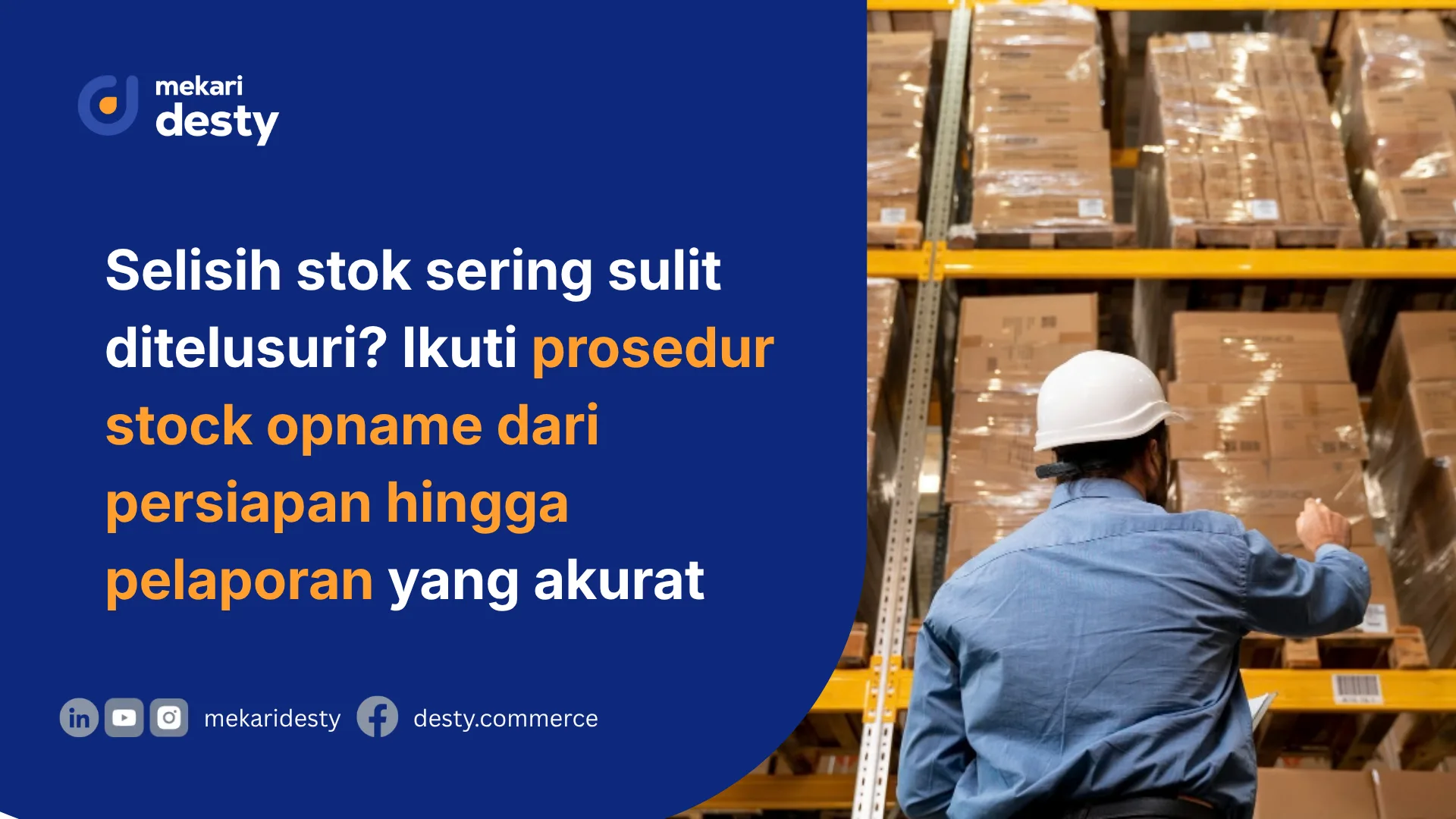 prosedur stock opname